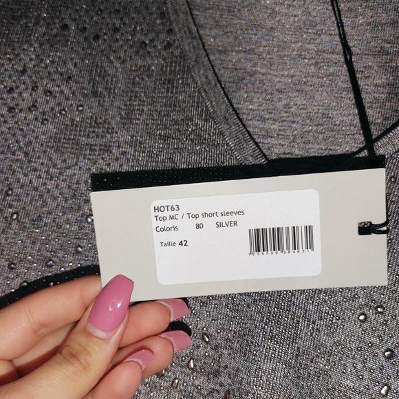 👕 Upgrade your style with the bold and stylish EVA KAYAN HOT63 Stud Silver - Picture 4 of 5